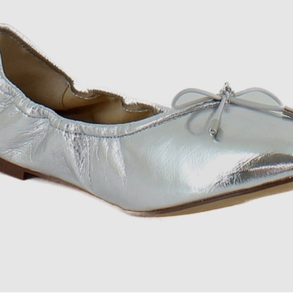 Sam Edelman Felicia Womens Flats Soft Silver Size US 8 EU 38.5 NWT - Picture 5 of 5
